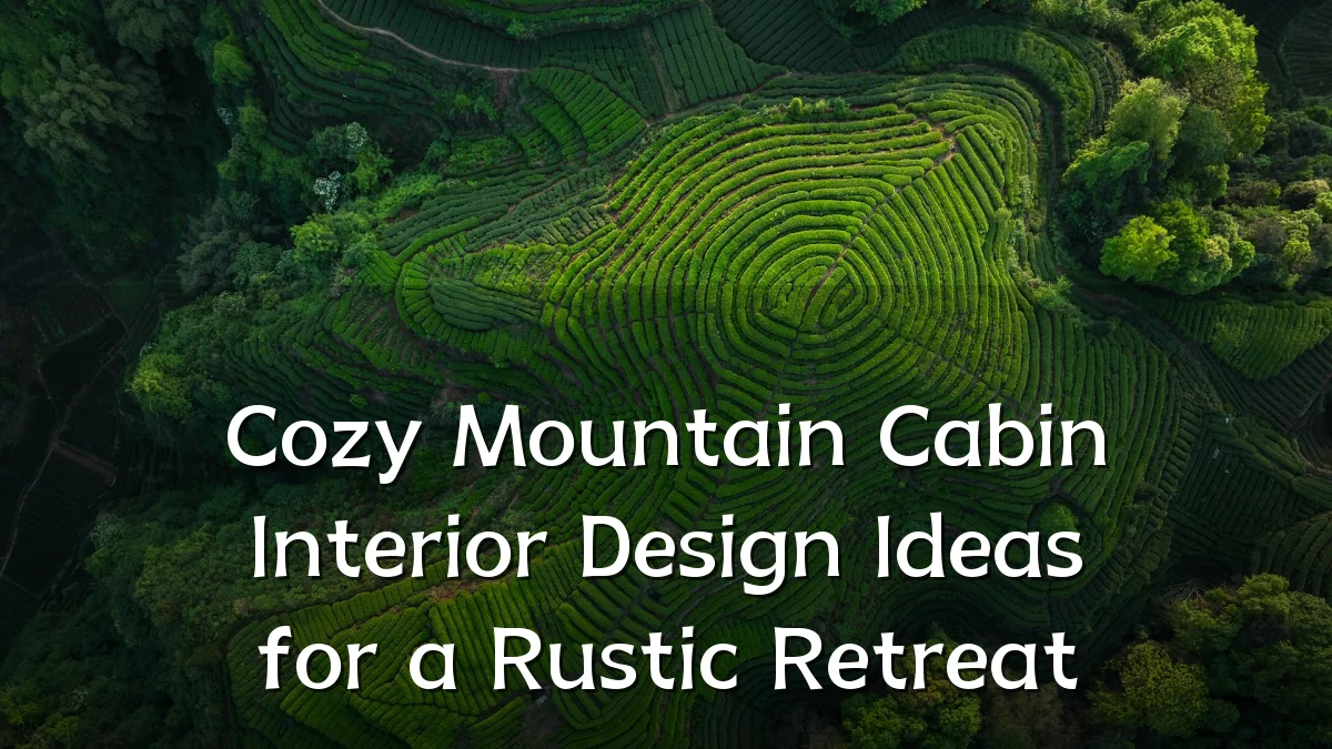 Cozy Mountain Cabin Interior Design Ideas for a Rustic Retreat