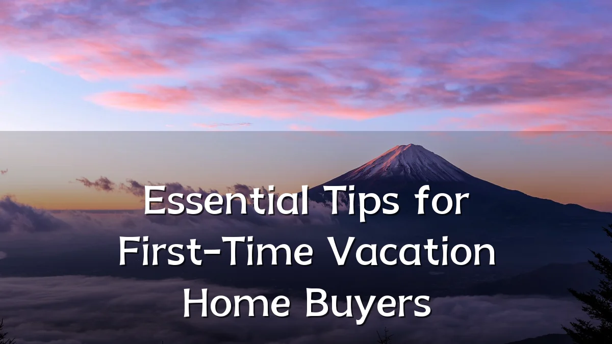 Essential Tips for First-Time Vacation Home Buyers