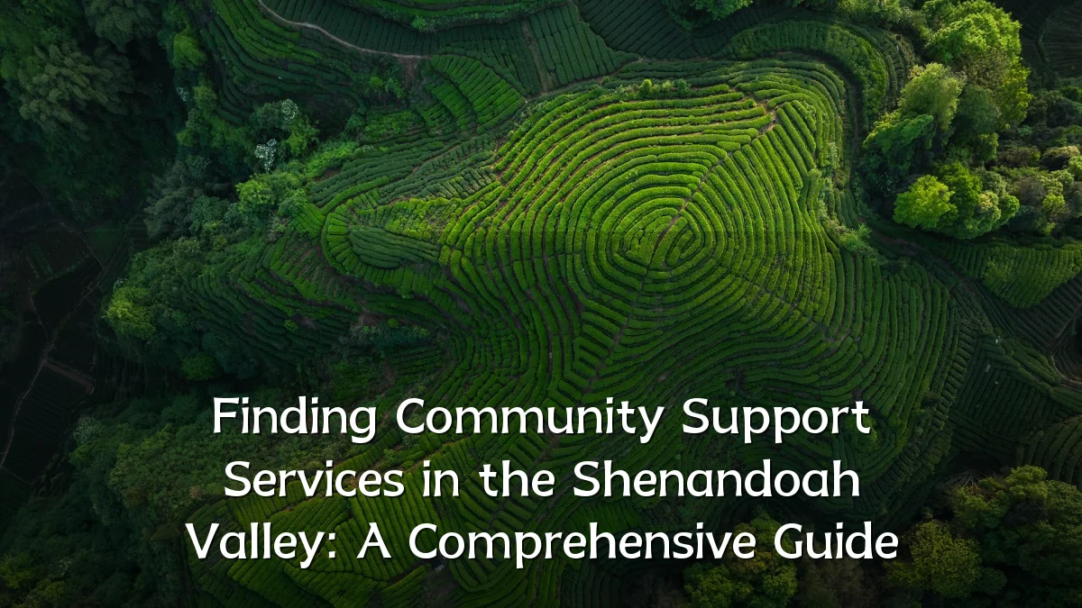 Finding Community Support Services in the Shenandoah Valley: A Comprehensive Guide