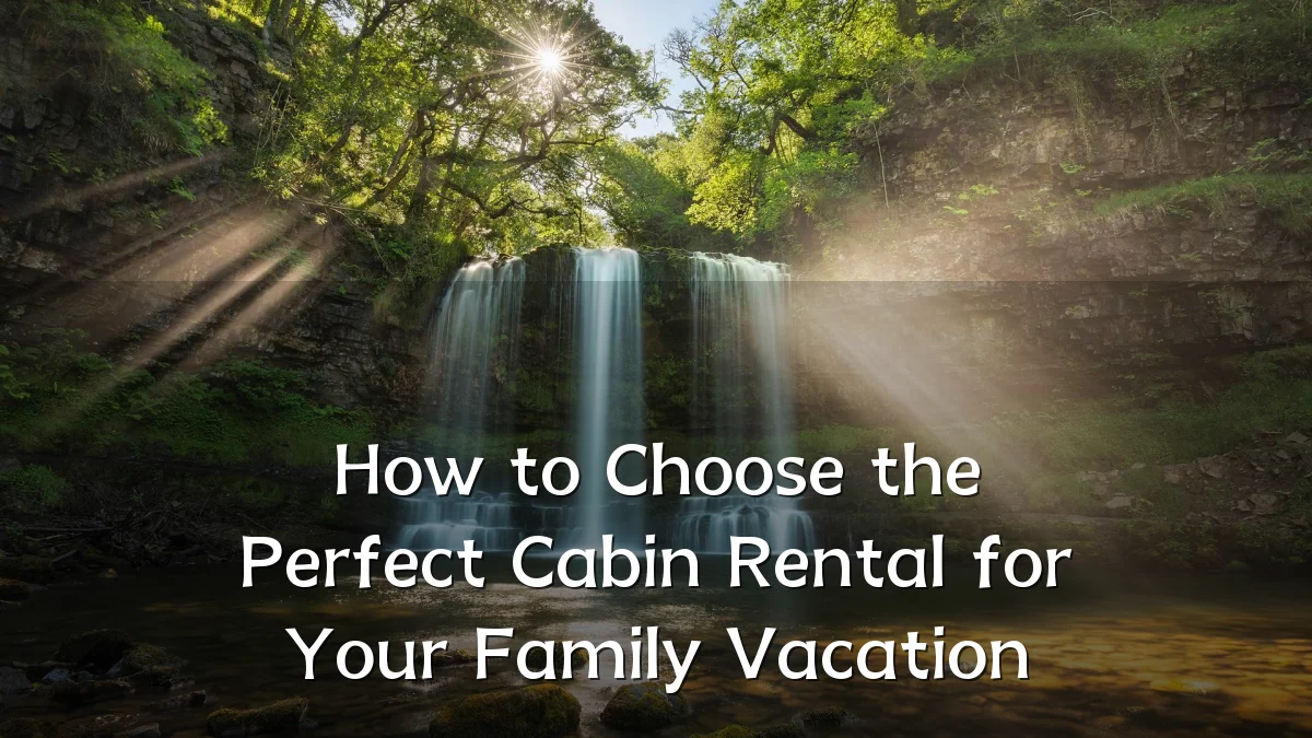 How to Choose the Perfect Cabin Rental for Your Family Vacation