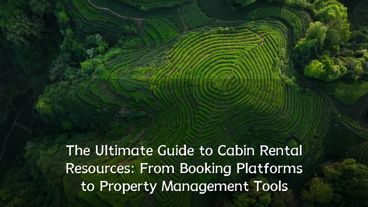 The Ultimate Guide to Cabin Rental Resources: From Booking Platforms to Property Management Tools