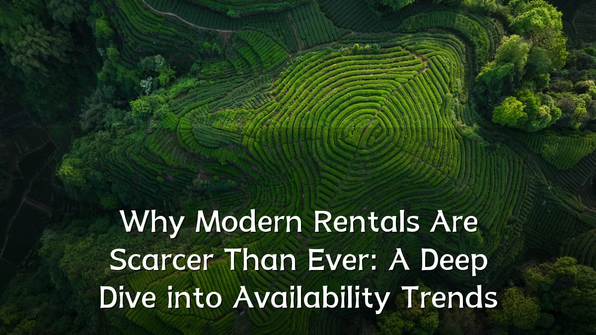 Why Modern Rentals Are Scarcer Than Ever: A Deep Dive into Availability Trends