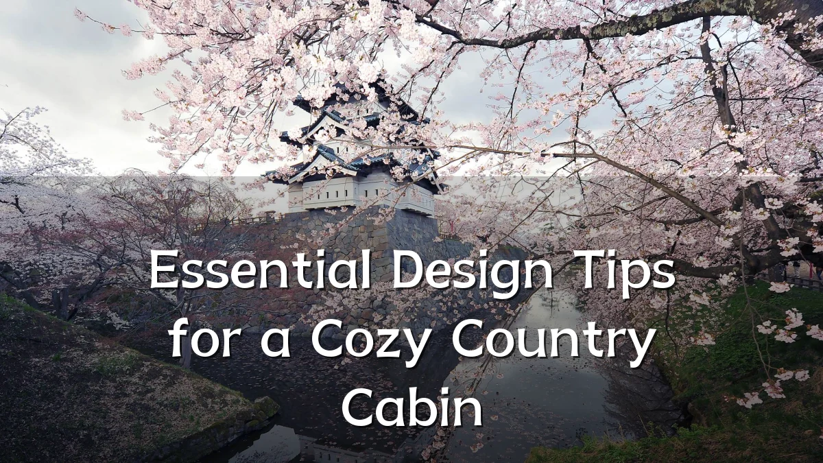 Essential Design Tips for a Cozy Country Cabin