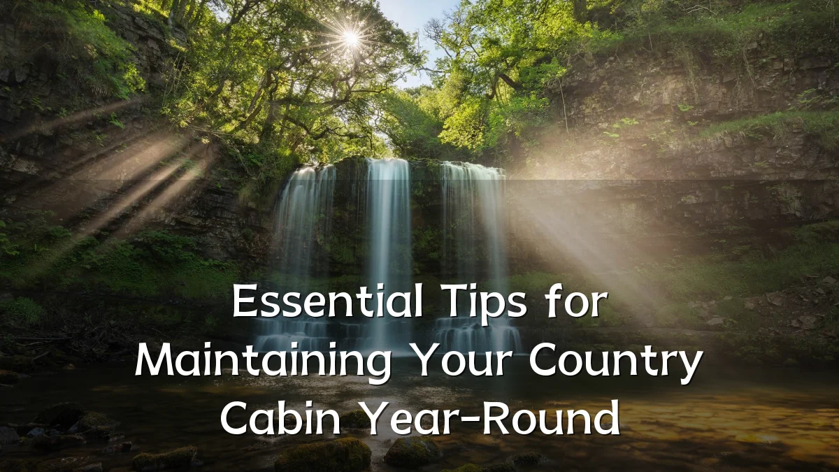 Essential Tips for Maintaining Your Country Cabin Year-Round
