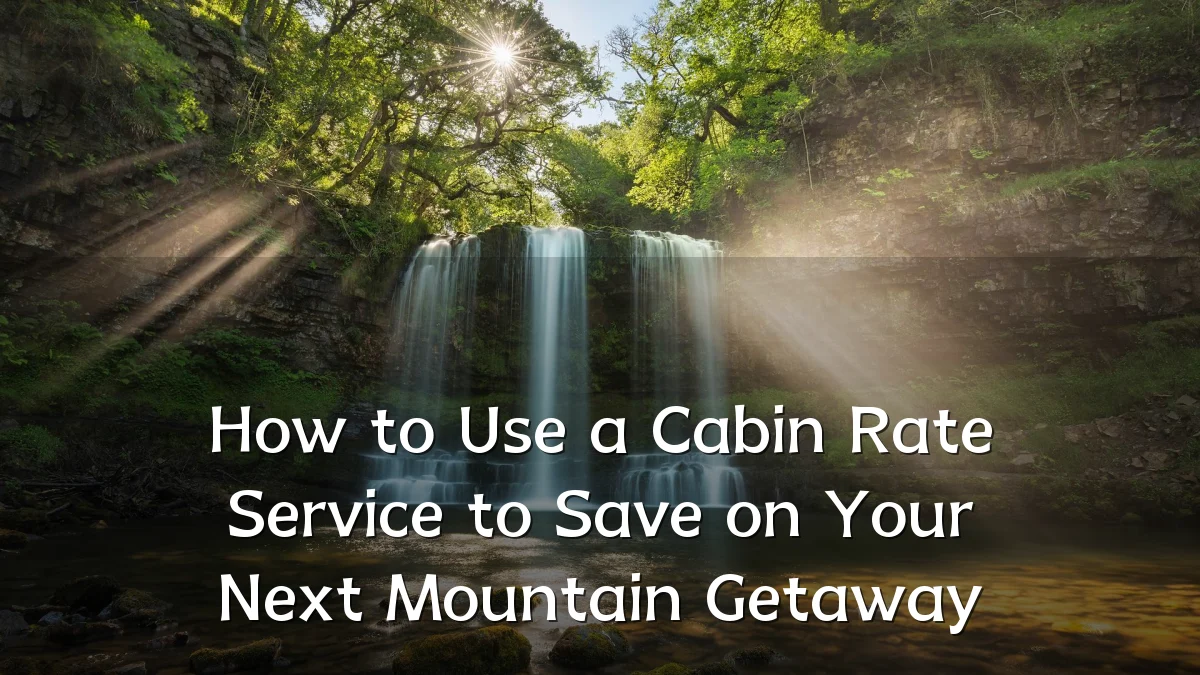 How to Use a Cabin Rate Service to Save on Your Next Mountain Getaway