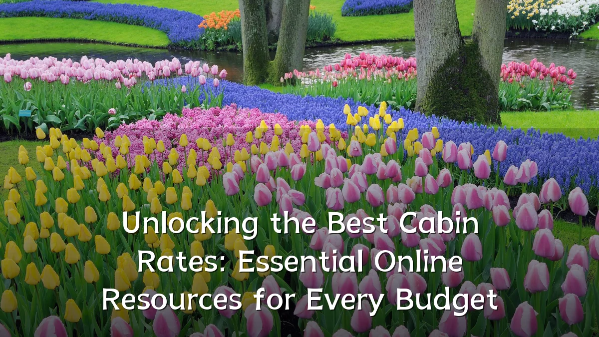 Unlocking the Best Cabin Rates: Essential Online Resources for Every Budget